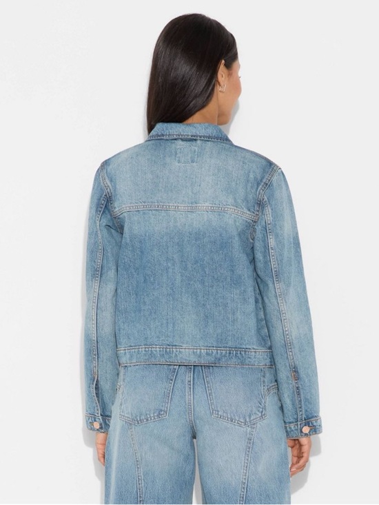 Wild Fable Women's Denim Utility Jacket - Light Wash - XS - Picture 3 of 8